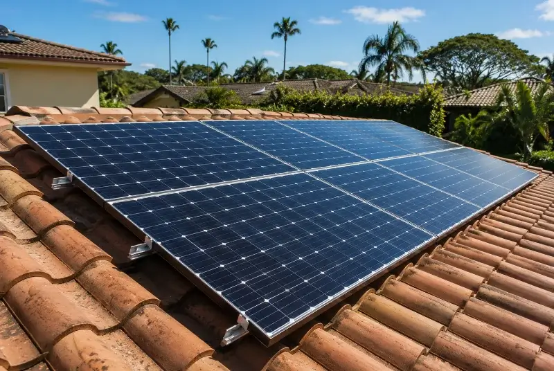 Installation de panneaux solaires à Eyne